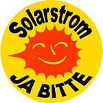 Solarstrom - Ja bitte !